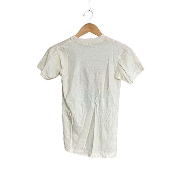 Acapulco Beach Club Fajer Single Stitch Shirt Size Medium 38 Light Yellow - Picture 2 of 5